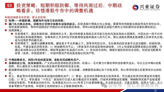 兴证港股策略:经历风雨,积极防御